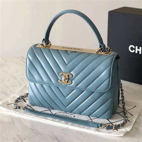 chanel trendy top handle bag|luxury top handle bags.